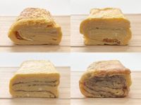 卵1つと塩コショウだけで作れる「三角卵焼き」が弁当用卵料理の最適解かも!と、弁当に入れまくっていますww 目玉焼きよりも芯まで火を通しやすく、味も形も 弁当にぴったりなんですよね。しかもアレンジばんばんできちゃう! 先日のハムたまごが人気だったので「プレーン