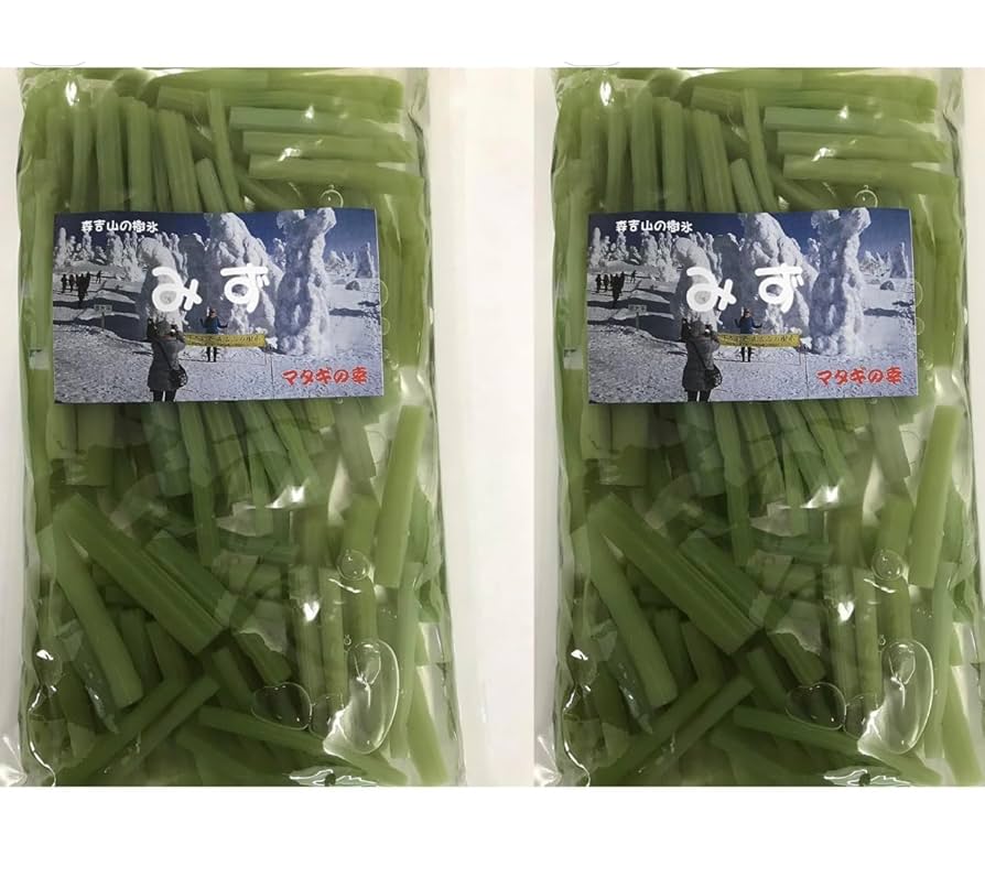 山菜ミズのお味噌汁