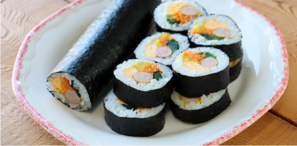 キンパ 韓国風海苔巻きうぇぶ.ひだまり