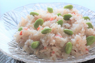 炊飯器に入れるだけ枝ツナごはん🍚 ぜひぜひ作ってみてね〜 作り方はコメント欄チェック！CapCutうちのごはん枝豆ツナTikTok