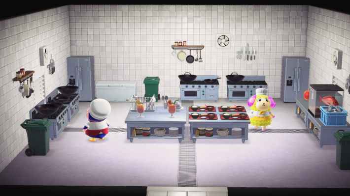 あつ森 料亭風のレストラン作り ハピパラこころぐゲーム