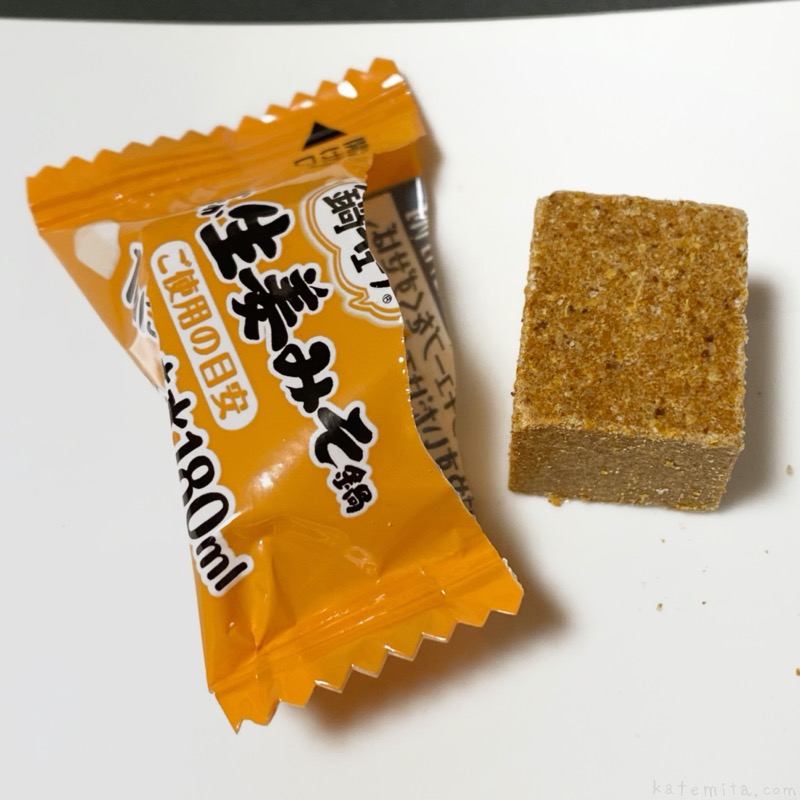 味の素の『鍋キューブ ぽかぽか生姜みそ鍋』が生姜の香りで温まる！買てみた