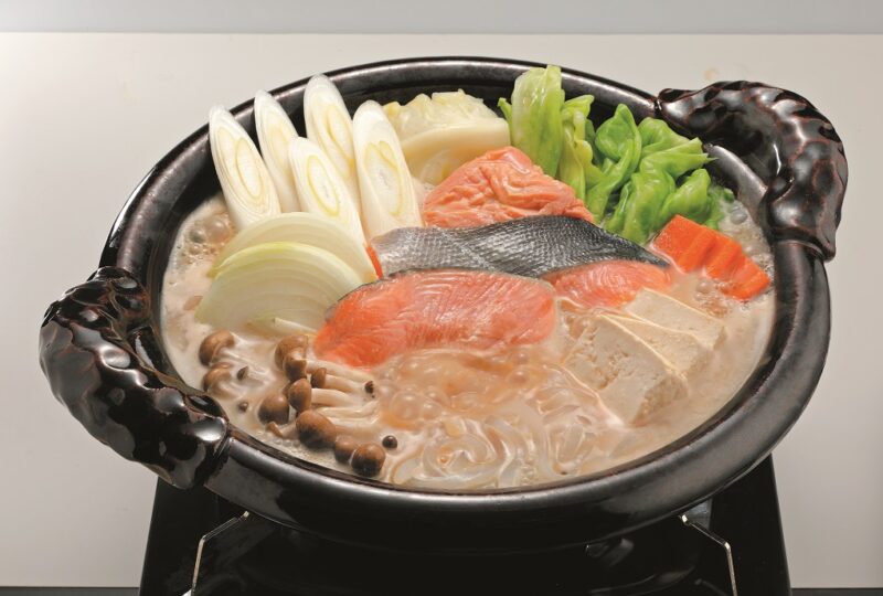 ほっこりじゃがいも石狩鍋