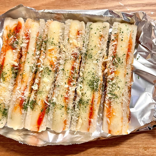 ちくわチーズフライ さけチーがジャストフィット！とろ〜りチーズ♪