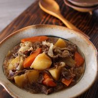 本物の本みりんをつかえば、肉じゃがはお砂糖なしでもつくれるんです。豊かなお米と加賀丸いも 岡元農場