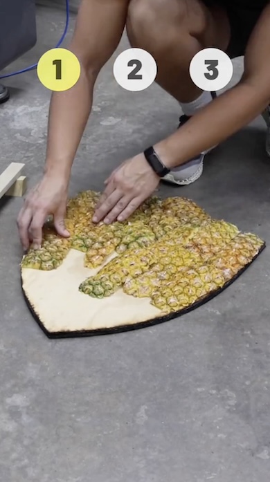 台湾パイナップルの皮剥き愚行日記