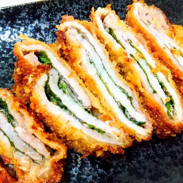 梅しそミルフィーユカツの簡単レシピ