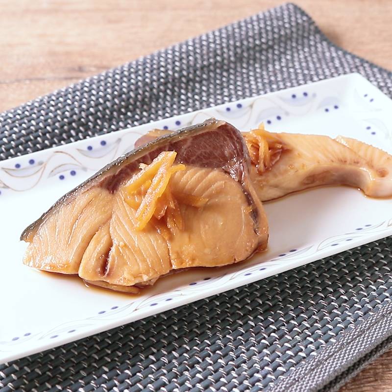 ごはんのおかずに！ カンパチのあら炊き