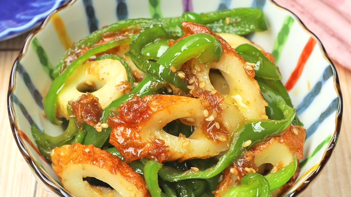 ピーマンのおかか和え