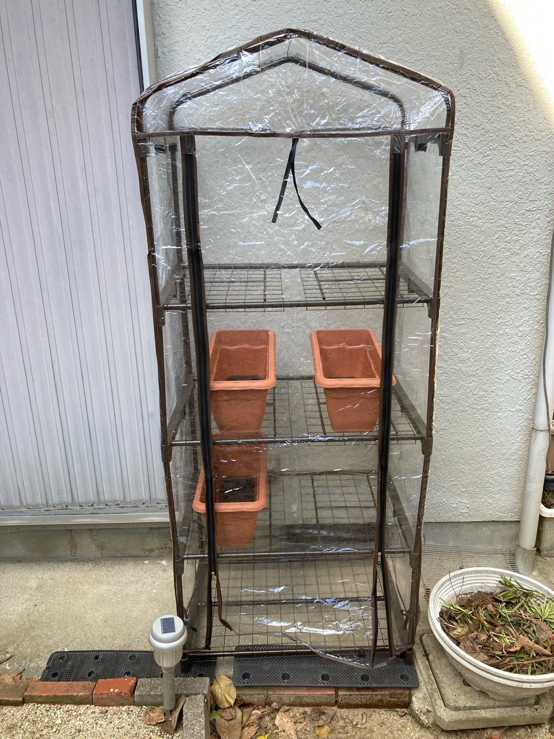 コレで失敗も怖くない！ ダイソーの園芸用品で作るミニビニールハウス製作大館めんちゃんねる