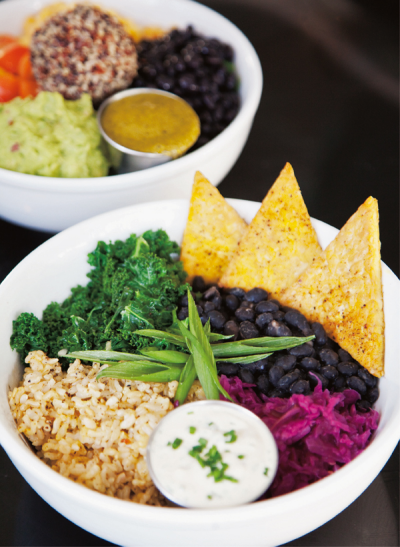 サラダボウル 1 3日分のビタミンA・Cが摂れる！ ビビンバ風雑穀