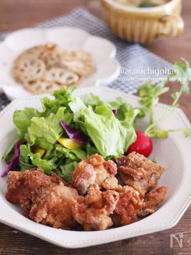 鶏もも肉の塩からあげ