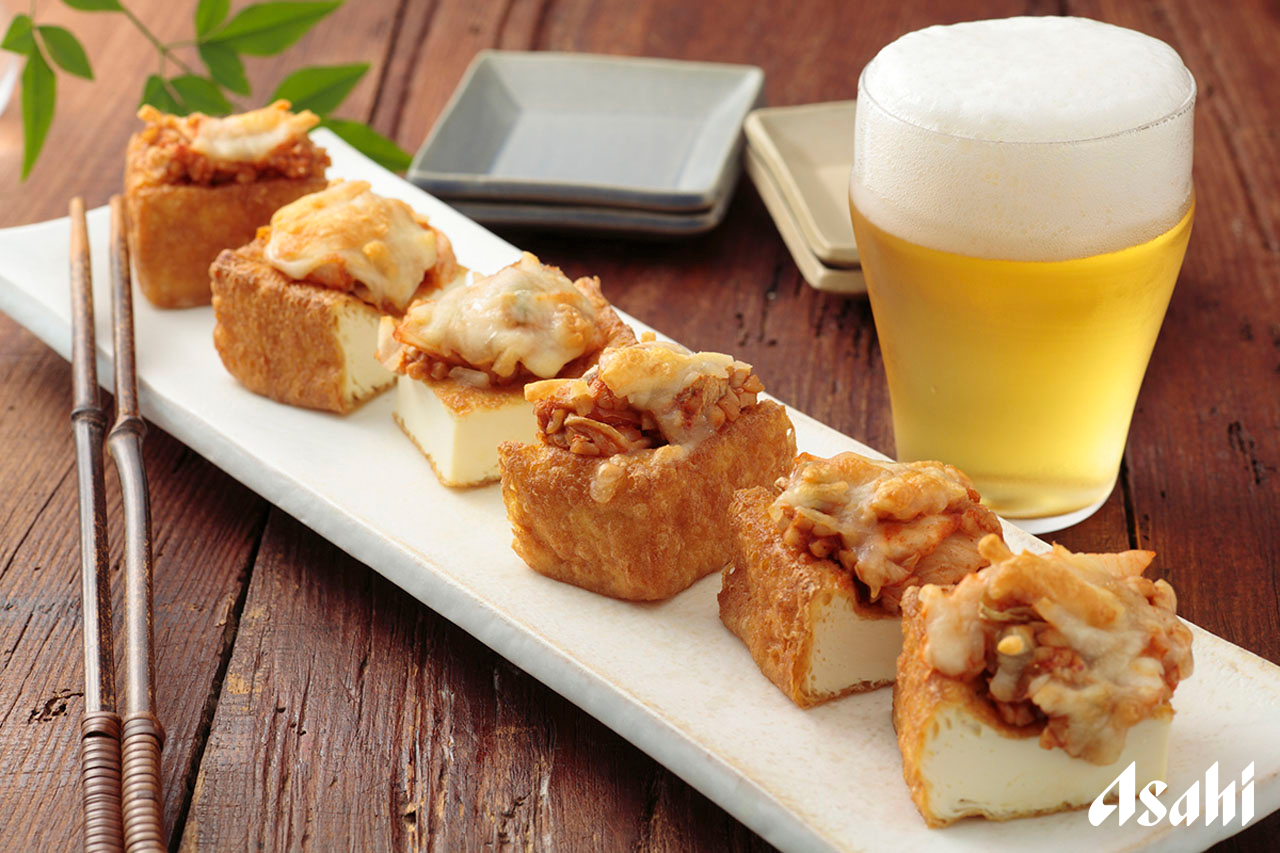 レンジで簡単 キムチチーズの温やっこ