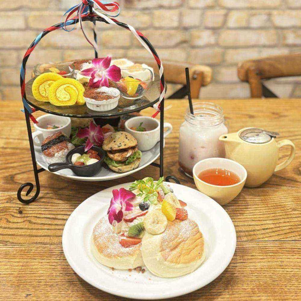 渋谷 ESPRESSO D WORKS 渋谷店 塩キャラメルナッツパンケーキ : パンケーキ部 PANCAKE CLUB