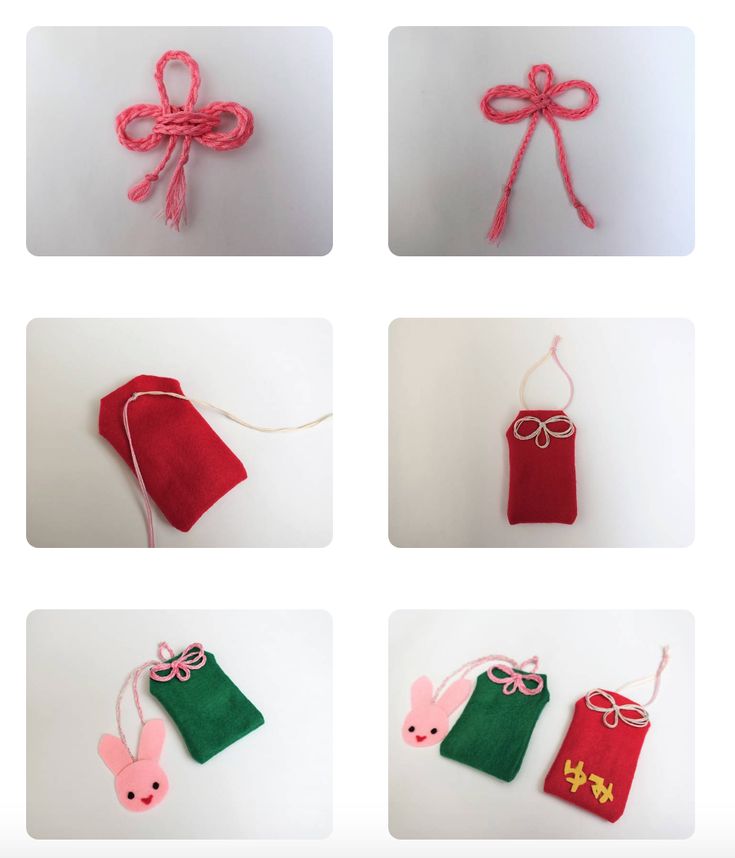 かわいい簡単フェルトマスコットりんごさんままごとにもチャームにもできる