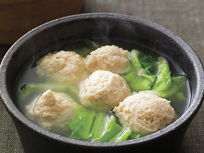 豆腐と肉だんごのスープ