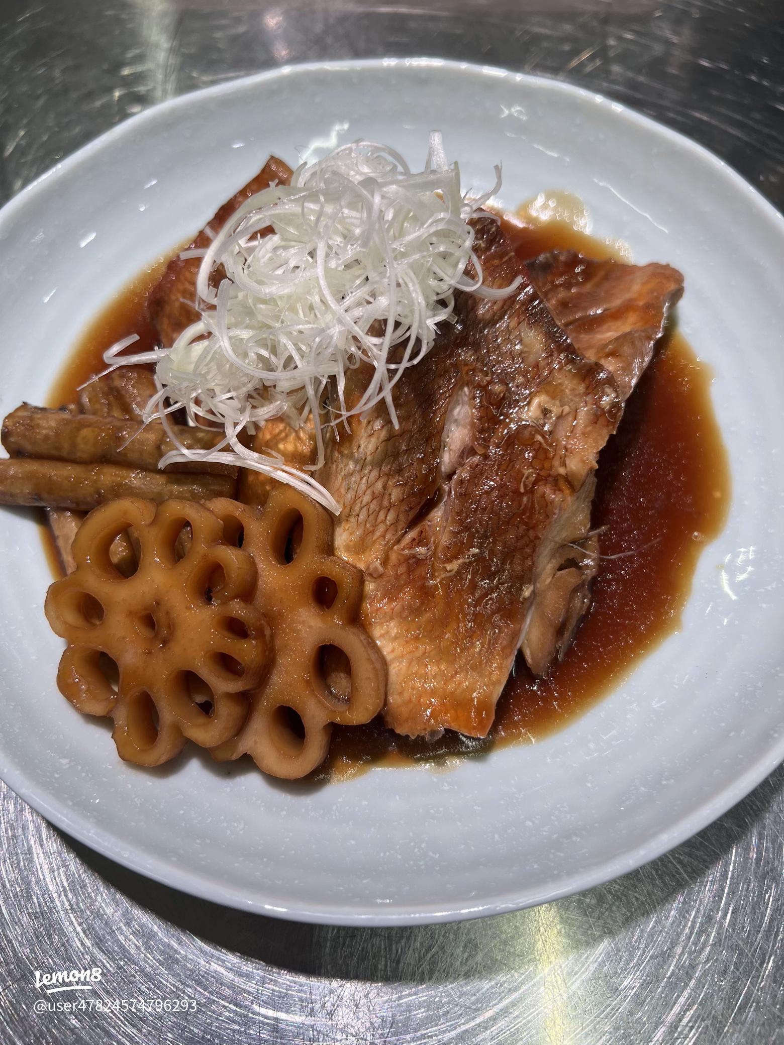 赤魚の煮付け 駒ヶ根市アルプスがふたつ映えるまち