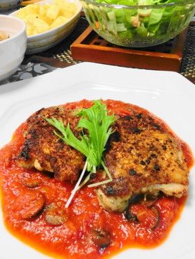 春野菜を使った鶏肉のカチャトーライトーヨーカドーのクッキングサポート