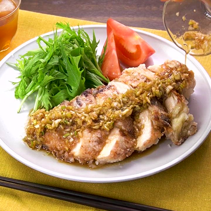 レンジで簡単！ 鶏胸肉のオイマヨ照り焼き丼ラクつく管理栄養士考案の作り置きレシピサイト