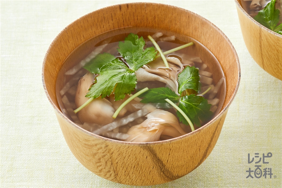 きのこのすまし汁