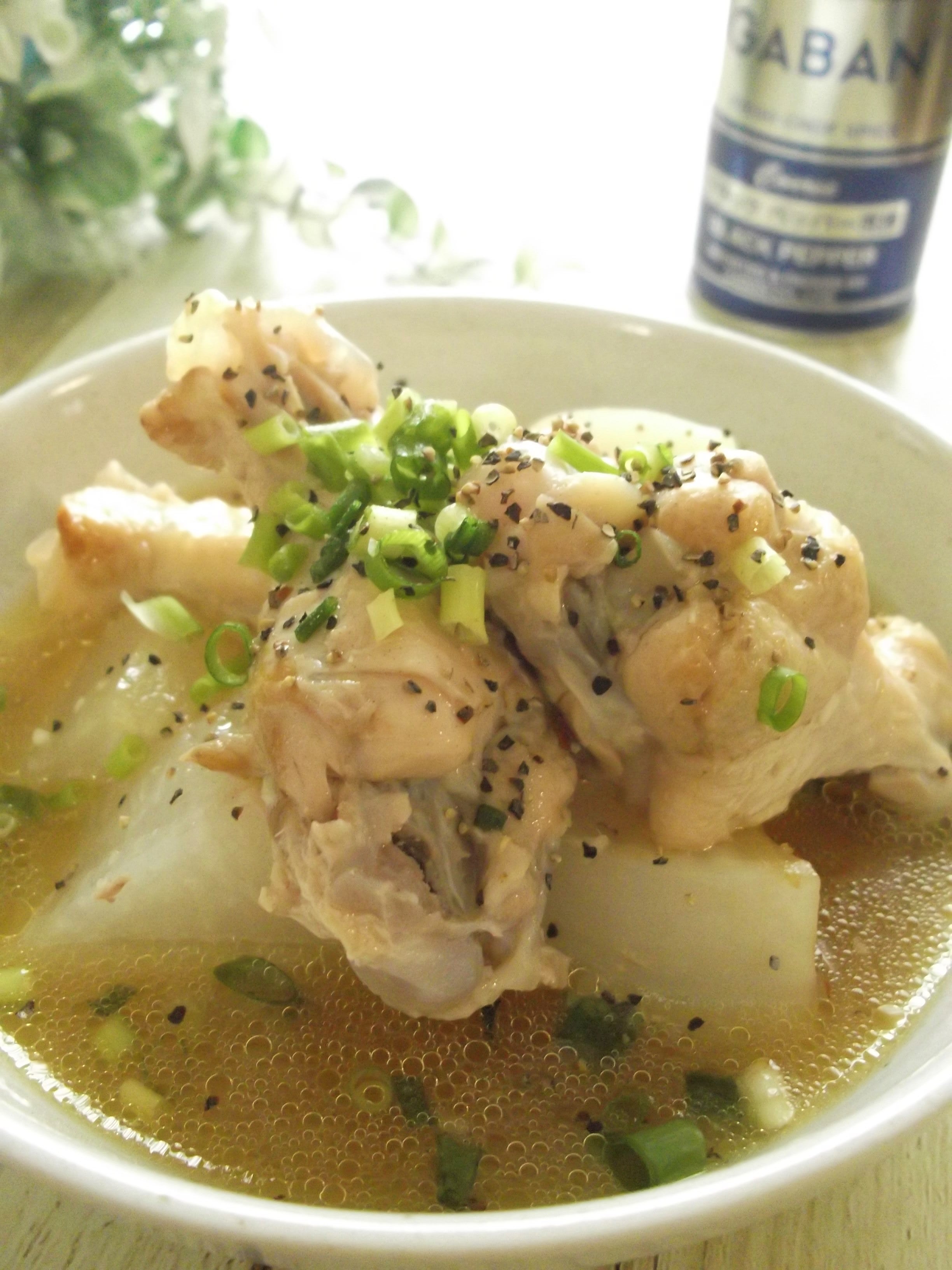 圧力鍋で手羽元のお酢煮