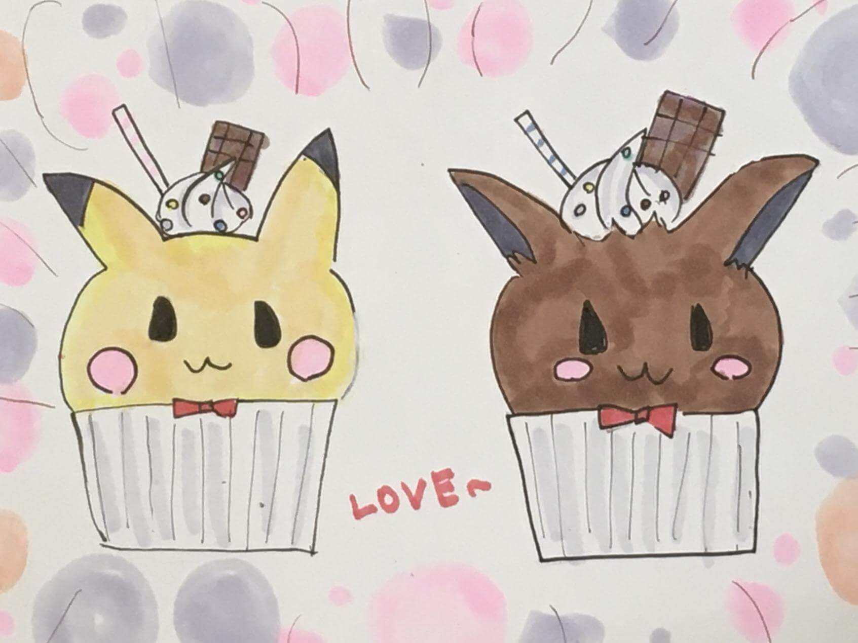 モコモコ ポケモン カップケーキTikTok