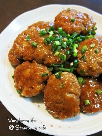 満足感しっかり♪ 大葉の豚つくね