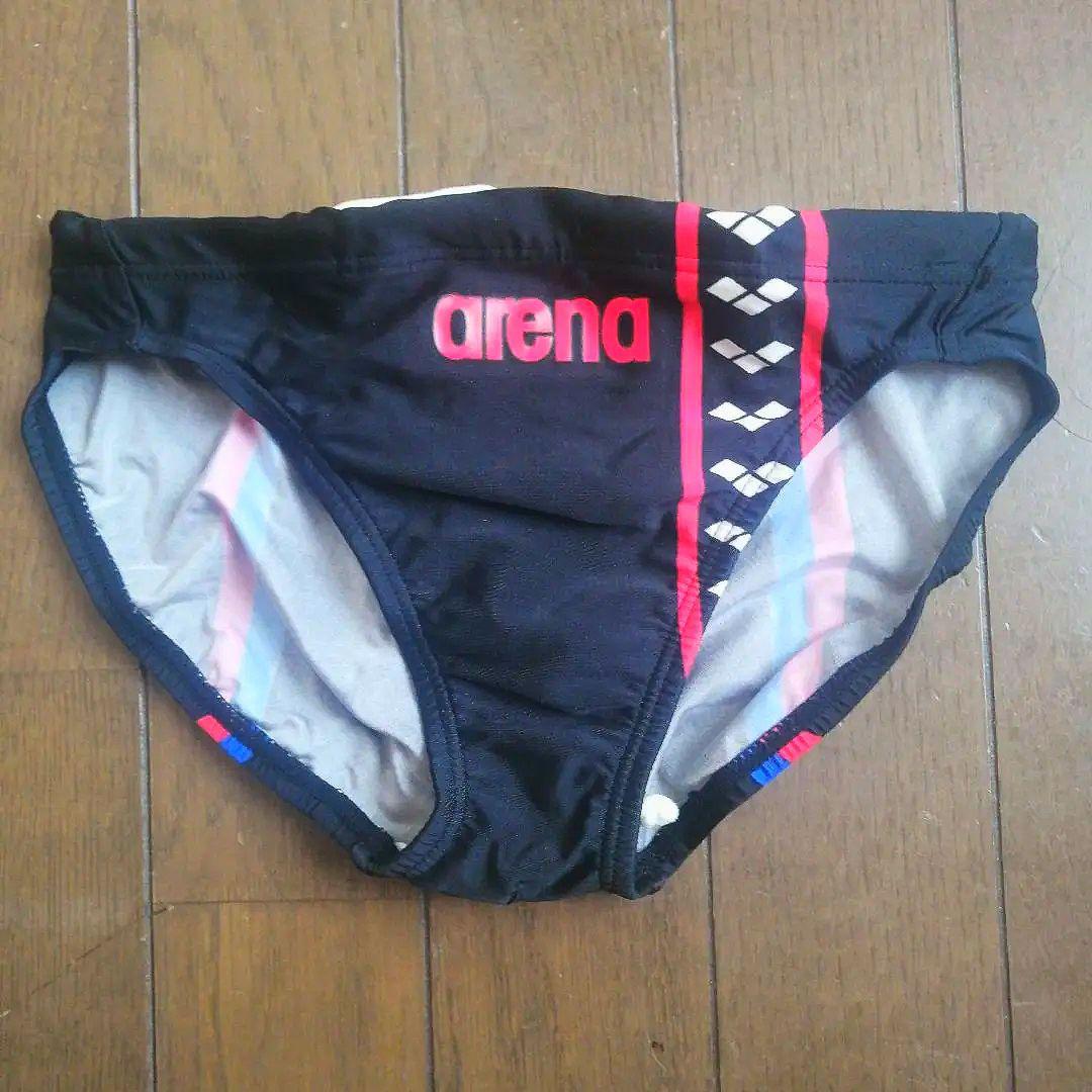 34アリーナ男子競泳水着L☆ダブルマットF SAR-4111☆縦地模様☆光沢ホワイト純白×スカイブルーサイドロゴ柄☆競パンVパンブーメラン アリーナメンズ 水泳 競泳水着 スパッツ サスティナブル タフスーツ トレーニング水着 SAR-3100 arena