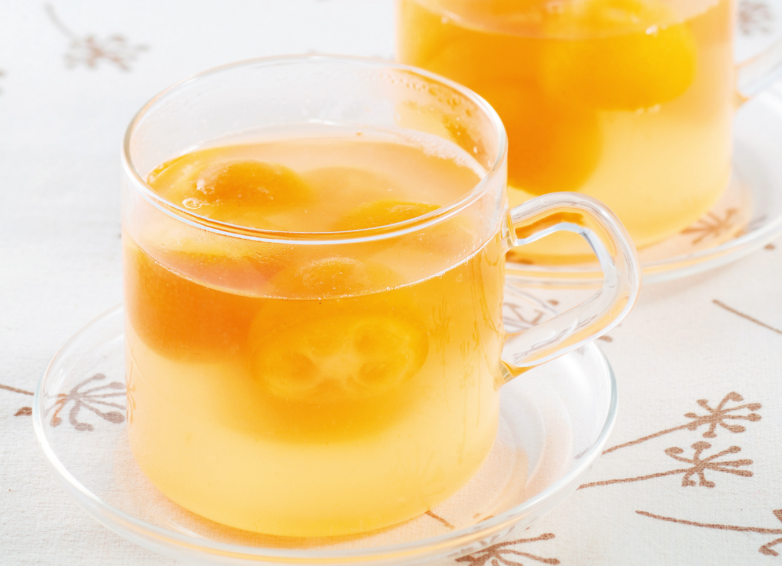 りんご酢はちみつソーダ