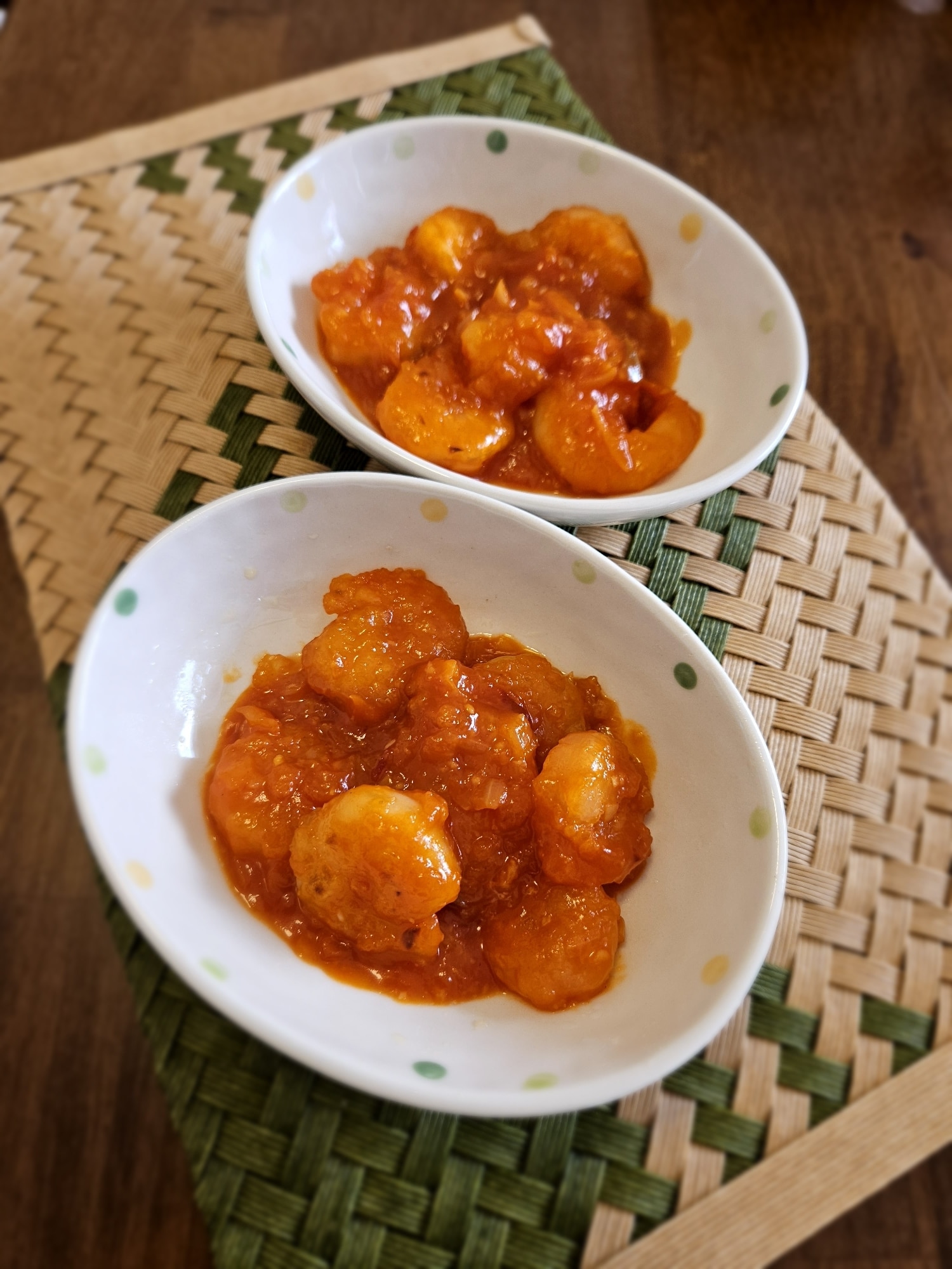 エビチリとふわふわ卵の簡単レシピ