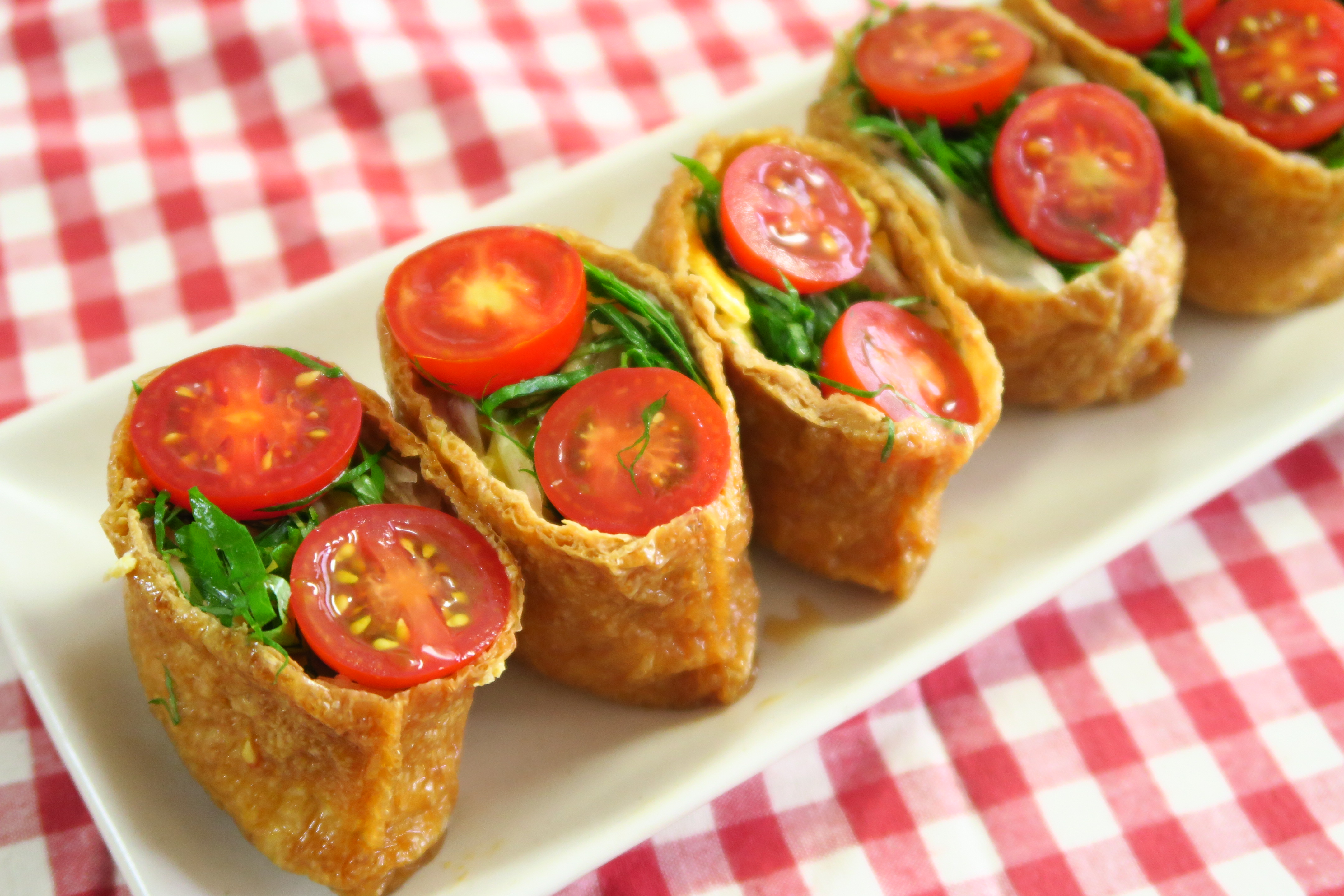 ぺろっと食べられる！ そうめん稲荷