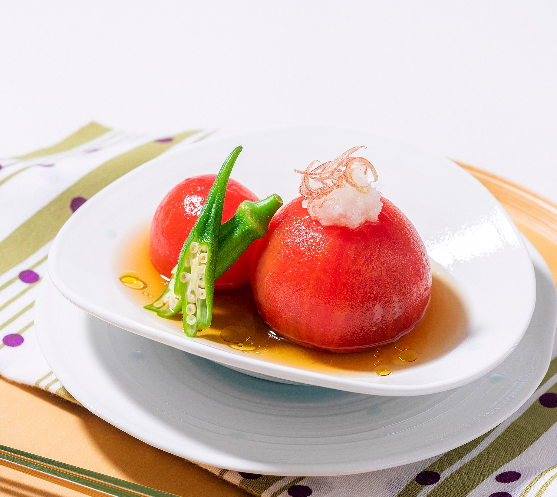 GREEN WEBトマトのだし漬け