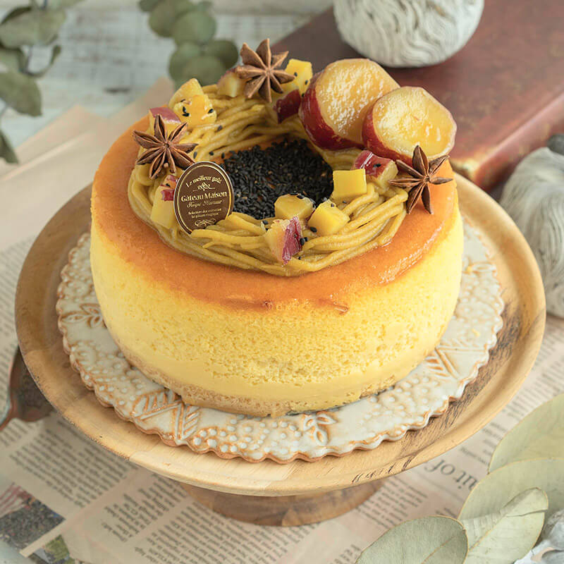 材料3つ フライパンで作る!さつまいもケーキ作り方!syun cooking