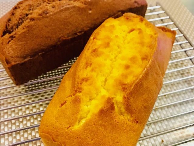 しっとりふわふわ♪強力粉パウンドケーキ☆