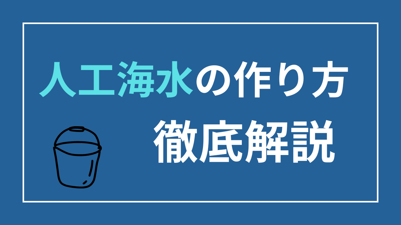 海水の塩分濃度は?あさりの砂抜きや魚の飼育のための海水の作り方もSHINE+ 暮らしを磨く