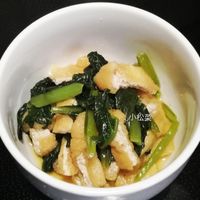 レンジで簡単♥小松菜と油揚げの煮びたし