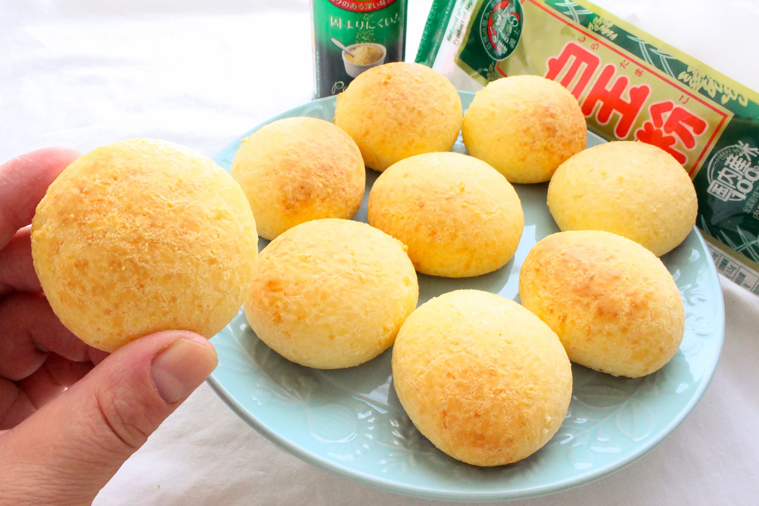 もちもちポンデケージョ～白玉粉で～