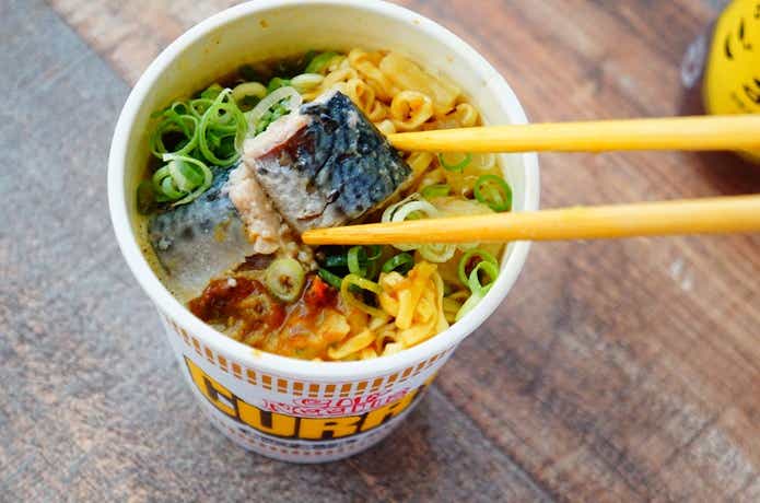 カップヌードルシーフードアレンジ5つやってみた - 桜雨のおいしいブログ