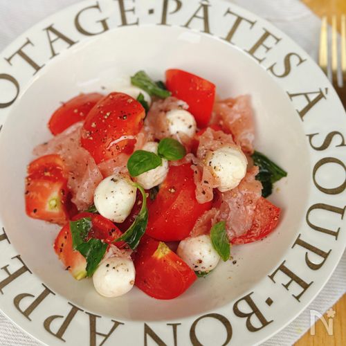 生ハムの盛り付け方イベリコ豚専門店イベリコ屋