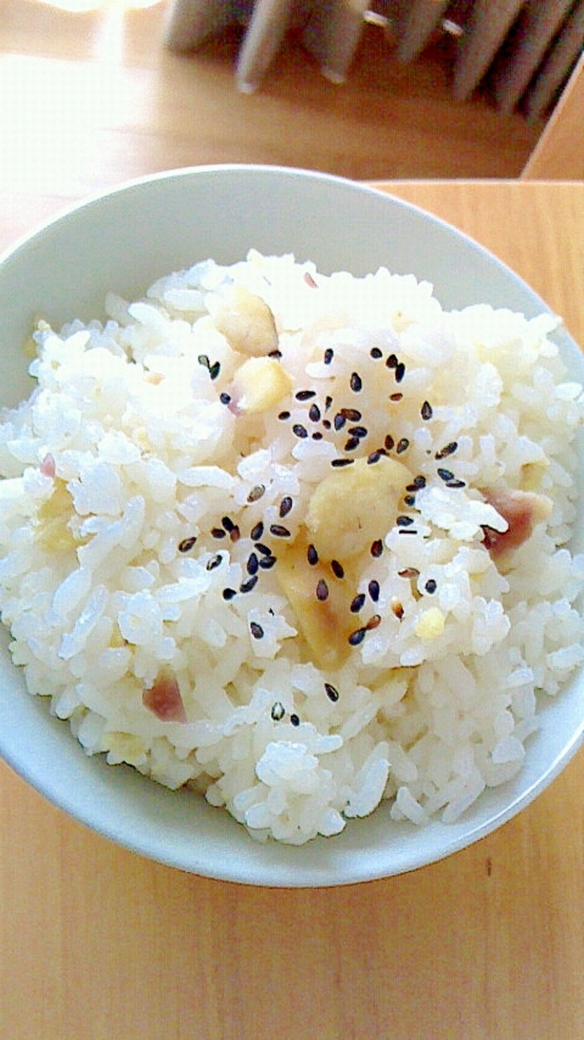 白だしがふんわり香る 我が家の自慢の栗ごはん おかわり確定