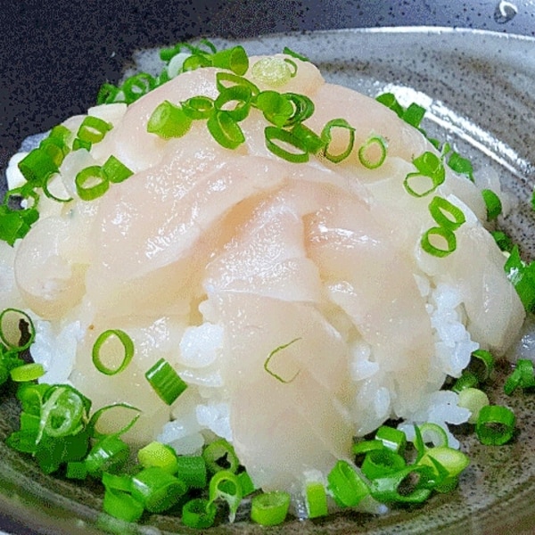 味噌漬けヒラメ丼