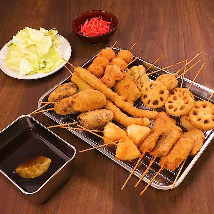 串揚げ屋のバッター液の作り方 - YouTube