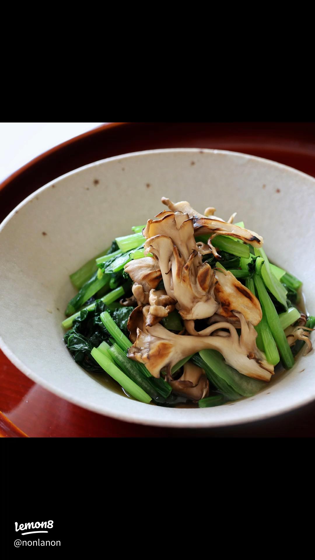 白だしだけで♡小松菜としめじのおひたし by ♡あすちゃん♡クックパッド簡単おいしいみんなのレシピが392万品