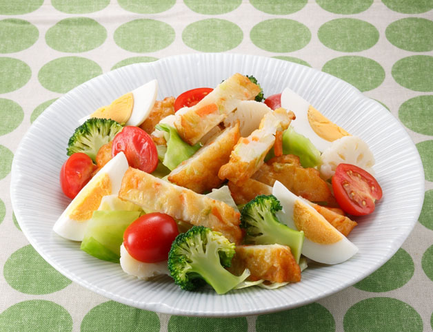 ゆで野菜のサラダ