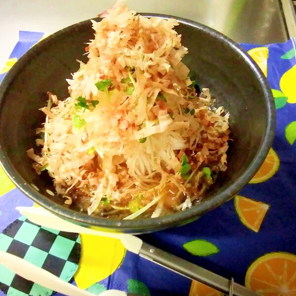 時短で簡単！鰹節と大根のサラダレシピ