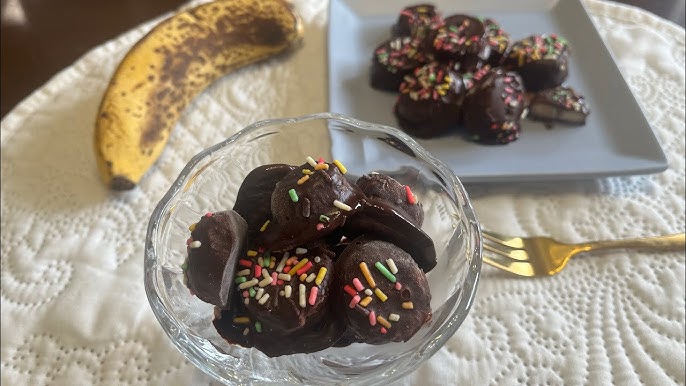 材料3つ ダイエット中でも食べられる！たんぱく質も取れる濃厚チョコバナナアイスがめちゃくちゃ美味しい