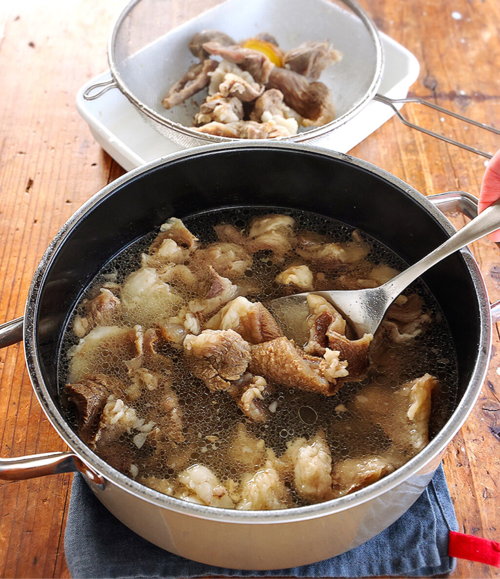 ｢牛すじポン酢 すじポンのレシピ｣牛筋の下処理と美味しい作り方