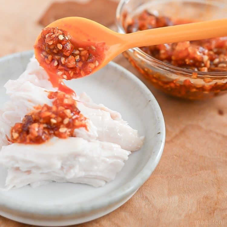 冷奴 おかかラー油がけかんたんレシピ桃屋