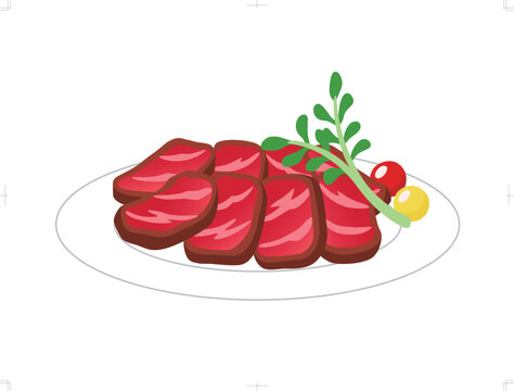 ローストビーフイラスト - No: 498491無料イラスト・フリー素材なら「イラストAC」