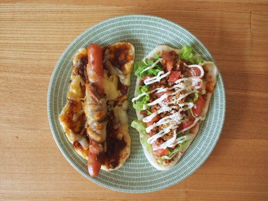 お家で作る ナンタコス